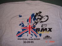 1995 1st ever UCI BMX World Cup Tshirt