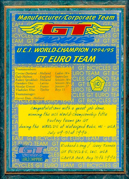 1994 GT Champ World Teams