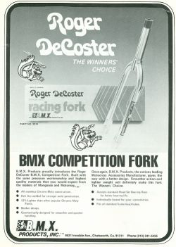 1978 mongoose brochure de coster forks scannen0032